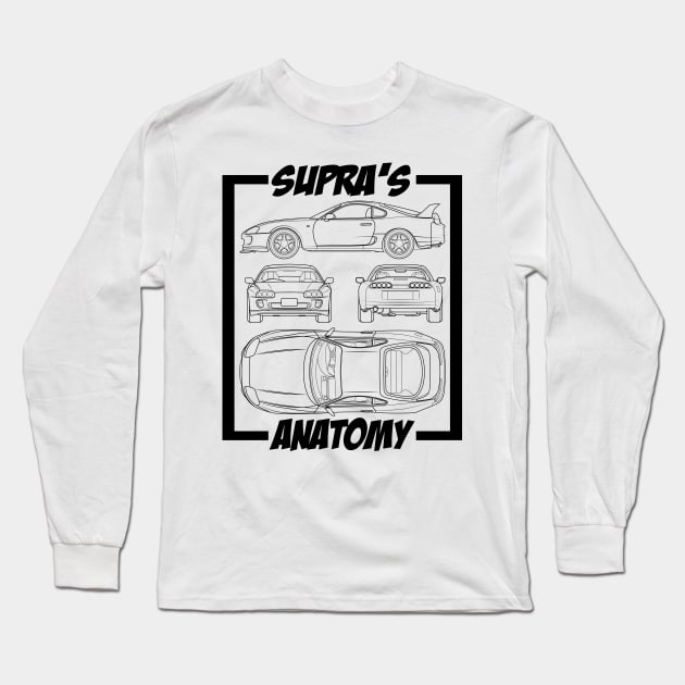 Anatomy Long Sleeve T-Shirt by icemanmsc